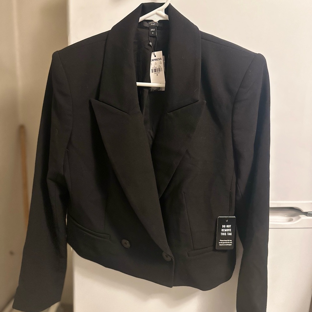 Express Women's Elegant Black Blazer